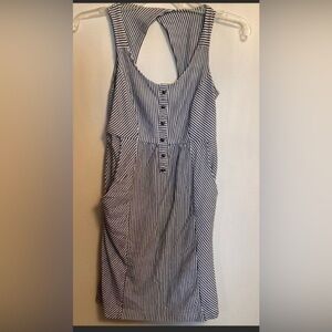 🔥3-$10🔥 G21 STRIPED TANK STYLE DRESS WITH POCKETS